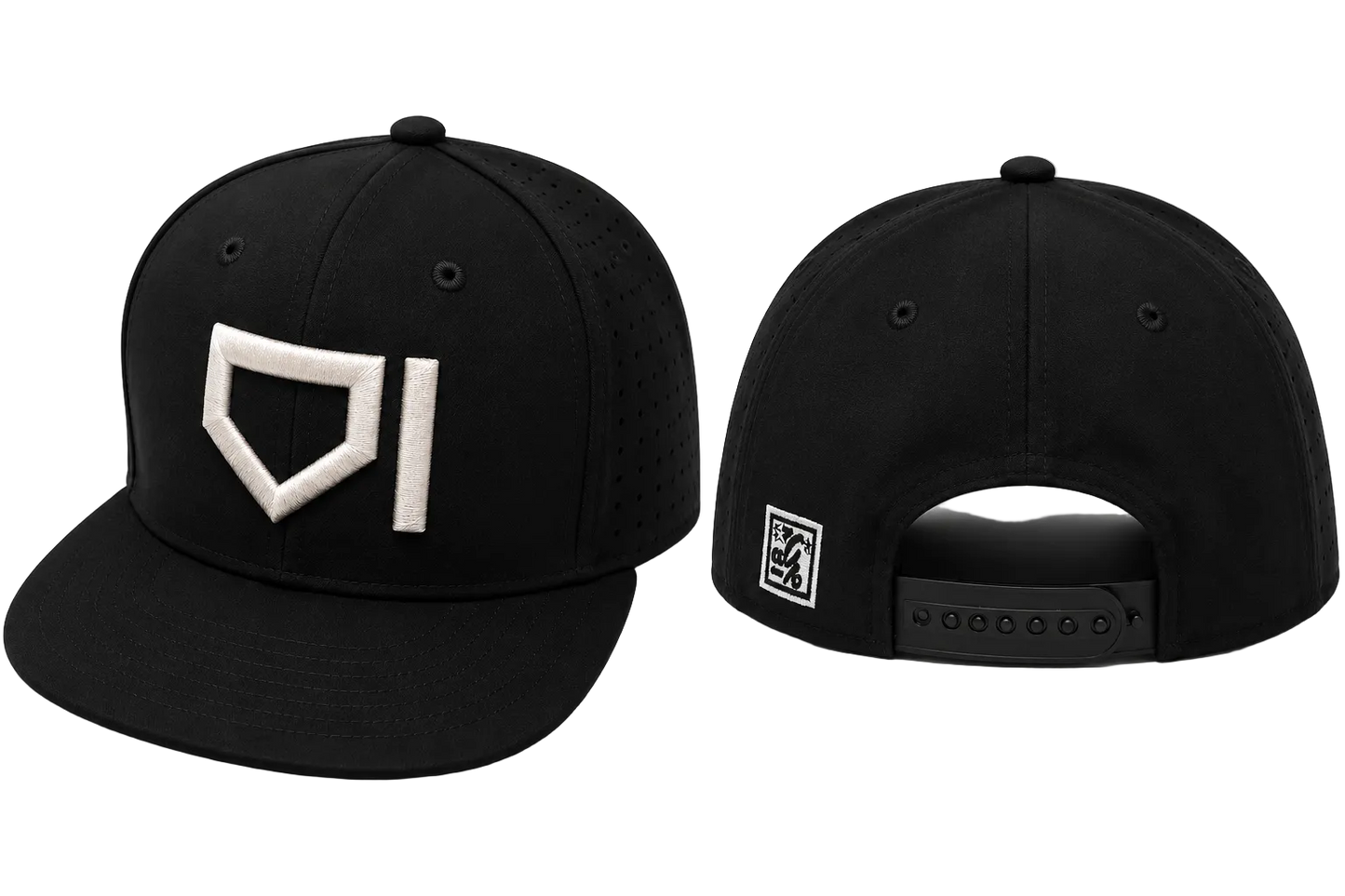 Homeplate Snap-Back - Cream/Black