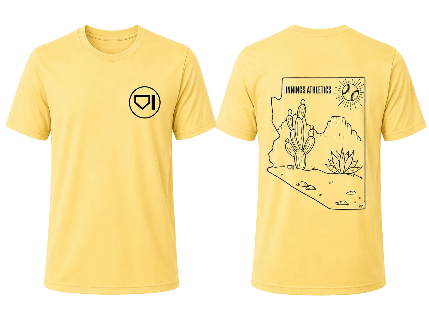 Youth Avery T-Shirt - Light Yellow