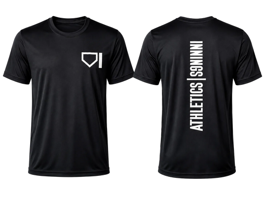 Youth Vertical Performance Shirt - Black